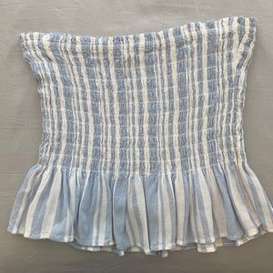 Strapless summer top